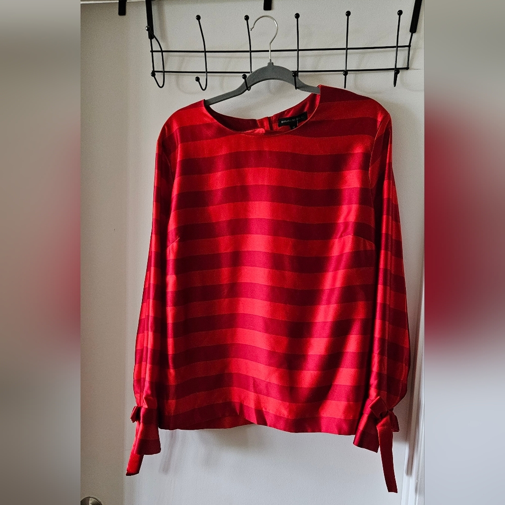 Banana Republic Red Blouse